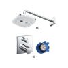 Set sen tắm âm tường 1 đường nước nhiệt độ TOTO TBW02004A TBV02403B TBN01001B