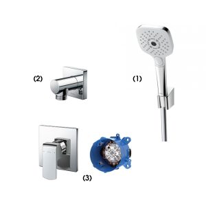 Set sen tắm âm tường 1 đường nước nóng lạnh TOTO TBW02006A TBW02013B TBG02303BA TBN01001B