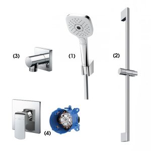 Set sen tắm âm tường 1 đường nước nóng lạnh TOTO TBW02006A TBW07019A TBW02013B TBG02303BA TBN01001B