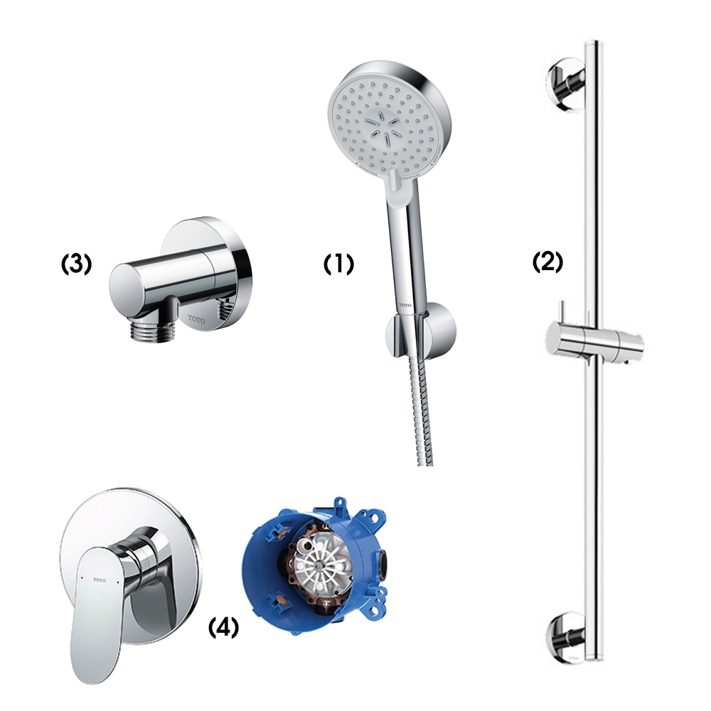 Set sen tắm âm tường 1 đường nước nóng lạnh TOTO TBW07009A TBW01016B TBW01014B TBG01303BA TBN01001B 1 Set sen tắm âm tường 1 đường nước nóng lạnh TOTO TBW07009A TBW01016B TBW01014B TBG01303BA TBN01001B