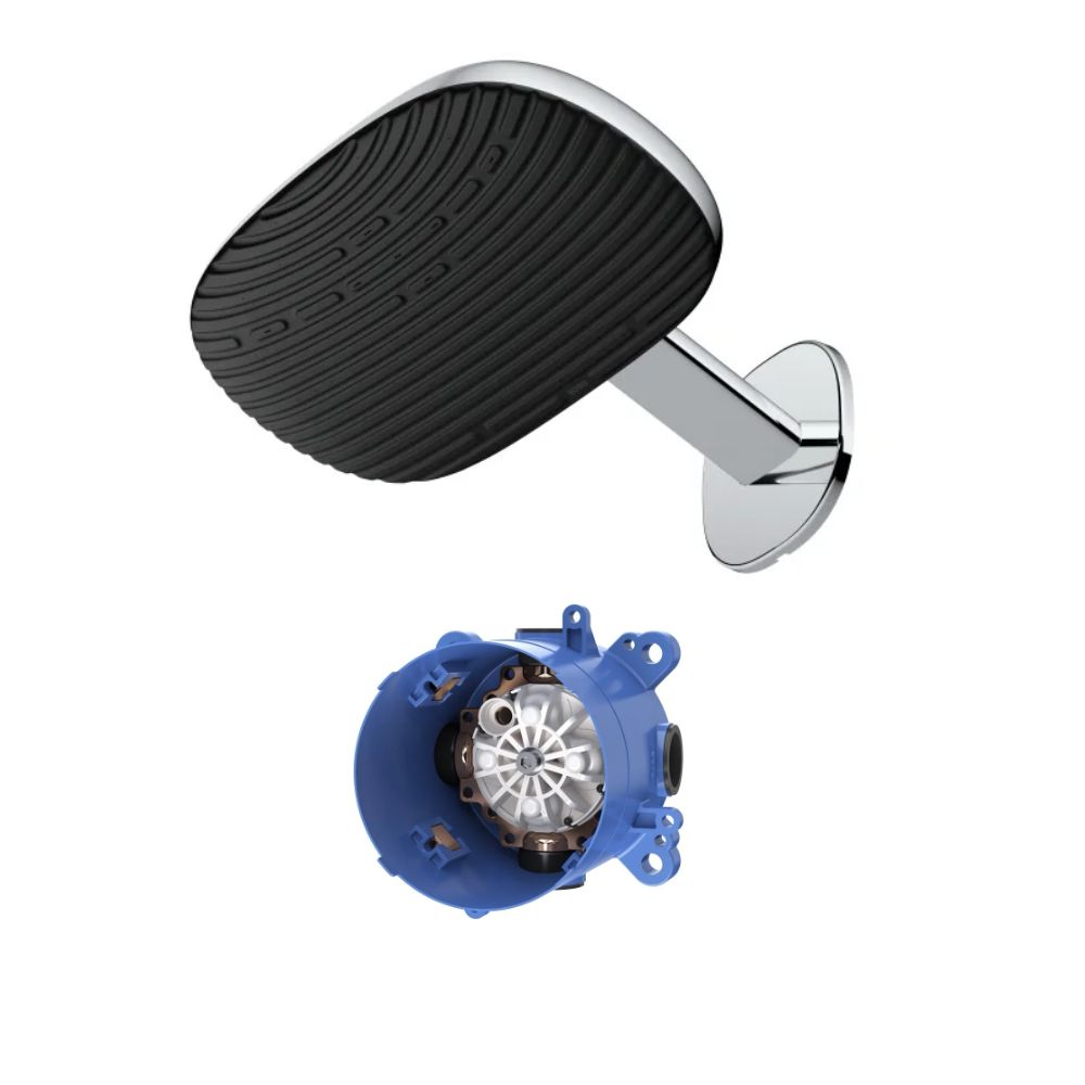 Bát sen gắn tắm gắn tường TOTO TBW15EB0A kèm van âm TBN01003A (3 chế độ, G Series) 1 Bát sen gắn tắm gắn tường TOTO TBW15EB0A kèm van âm TBN01003A (3 chế độ, G Series)