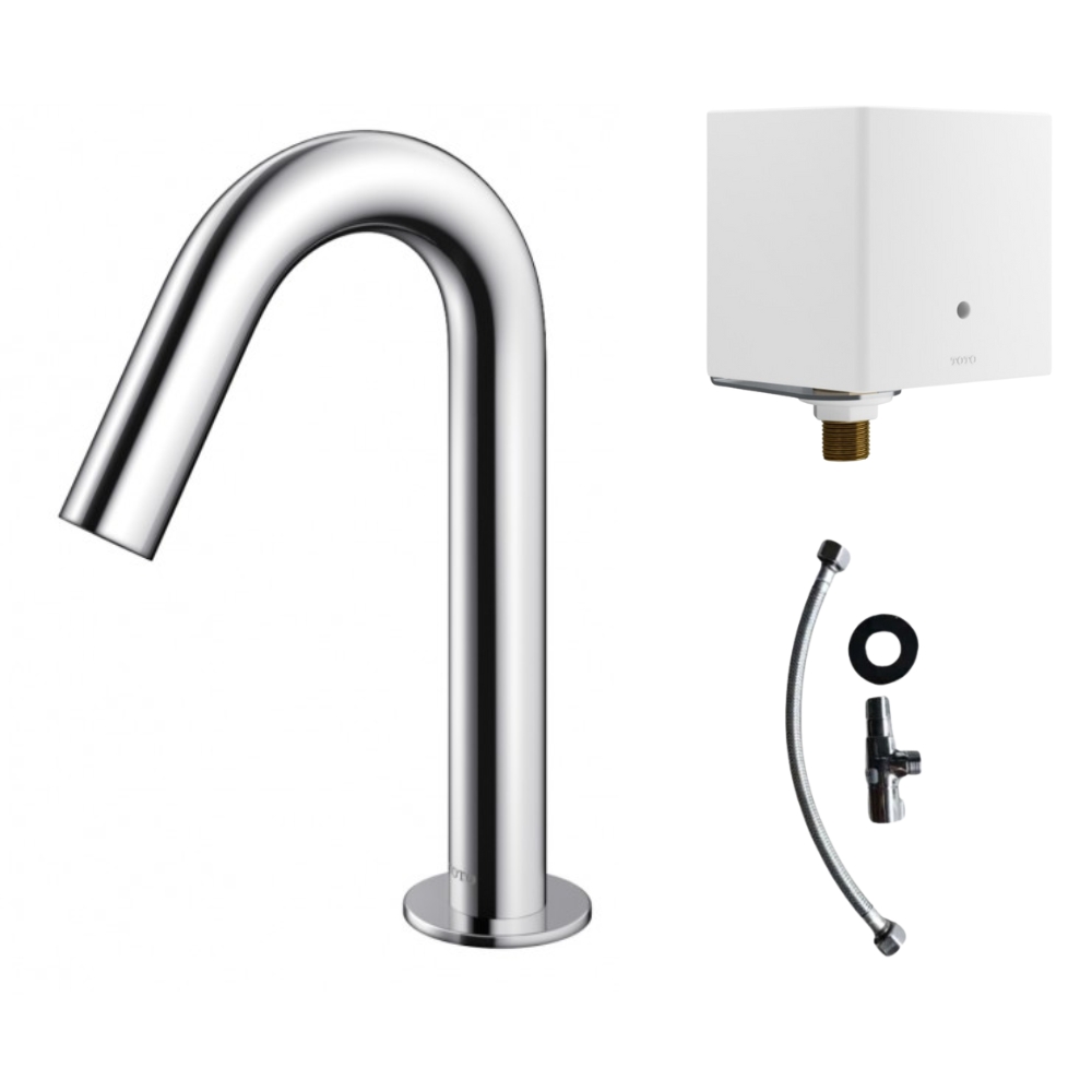 Vòi lavabo cảm ứng TOTO TLE26006A TLE01502A1 TLN01102A (nước lạnh - dùng điện) 1 Vòi lavabo cảm ứng TOTO TLE26006A TLE01502A1 TLN01102A (nước lạnh - dùng điện)