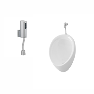 Bồn tiểu nam TOTO U104W/F DUE110PSK treo tường kèm van cảm ứng