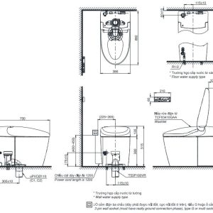 Bồn Cầu Thông Minh TOTO CS921VT TCF83410GAA T53P100VR – Neorest RS 3 ban-ve-toto-neorest-rs-cs921vt-tcf83410gaa-toto-banletaikho