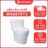 Bồn cầu 1 khối TOTO MS887RT2 nắp đóng êm TC393VS 11 bon-cau-toto-1-khoi-MS887RT2-banletaikho-12