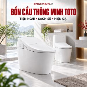 Bồn cầu thông minh TOTO